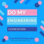 Do My Engineering Homework