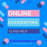 Online Accounting Class Help