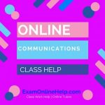 Online Communications Class Help