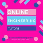 Online Engineering Tutors