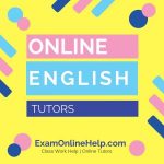 Online English Tutors
