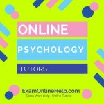 Online Psychology Tutors