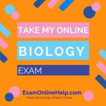 Take My Online Biology Exam