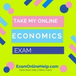 Take My Online Economics Exam
