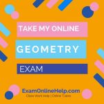 Take My Online Geometry Exam