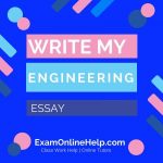 Write My Engineering Essay