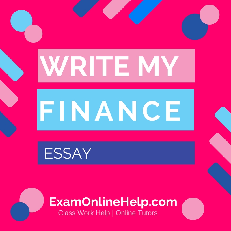 Buy finance essay