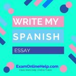 Write My Spanish Essay
